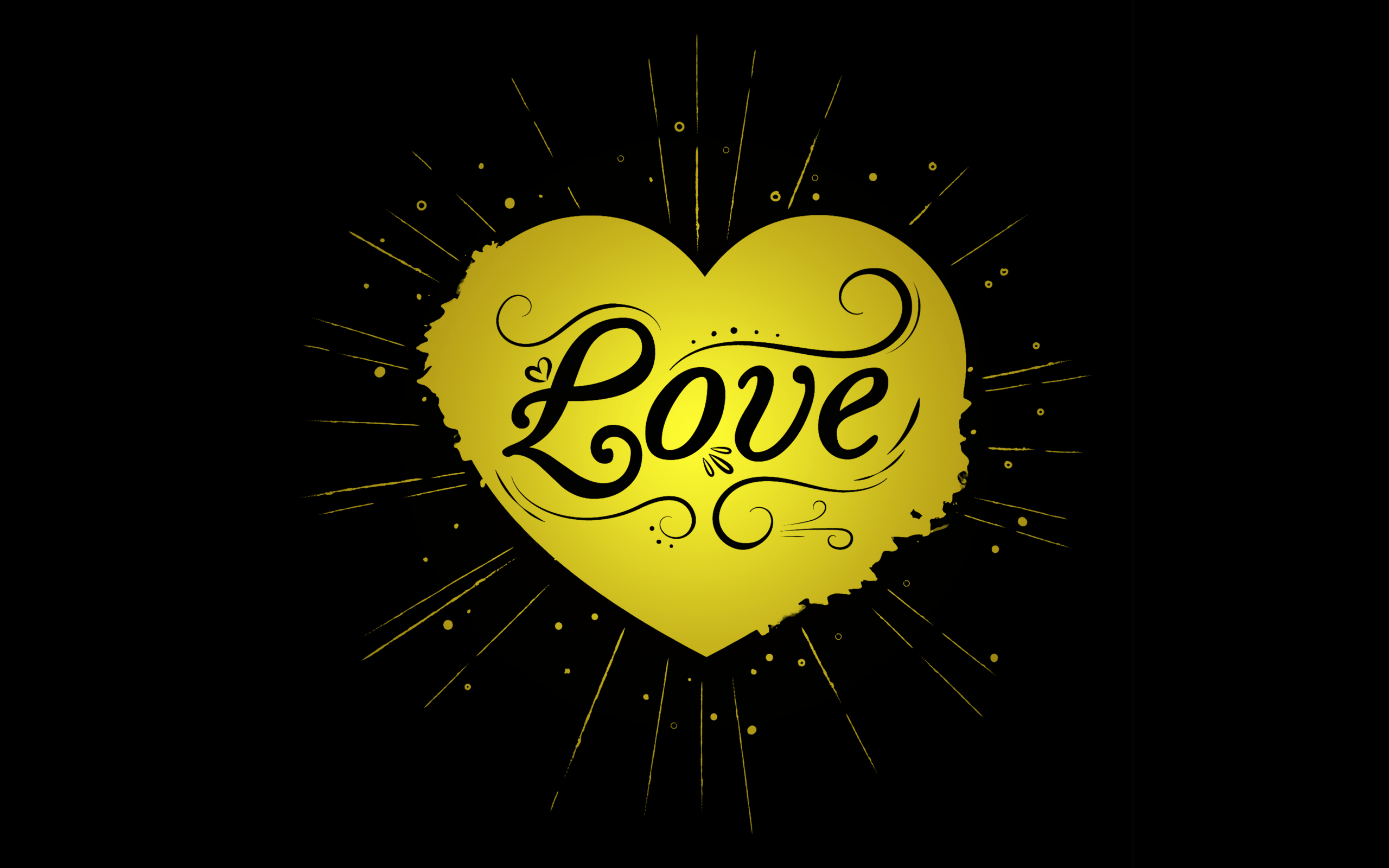 Yellow Heart Wallpapers Top Free Yellow Heart Backgrounds