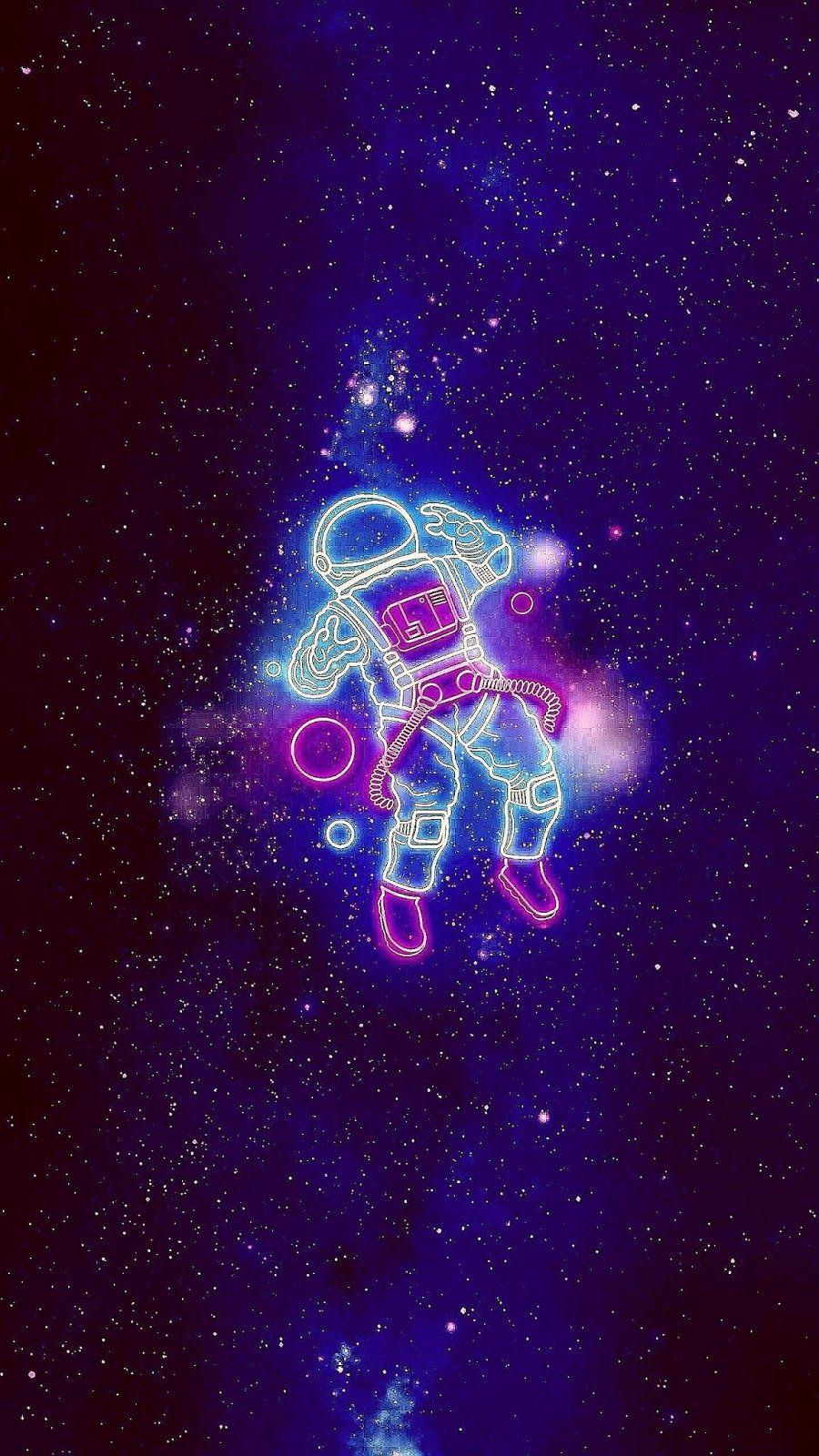 Neon Space Wallpapers Top Free Neon Space Backgrounds WallpaperAccess