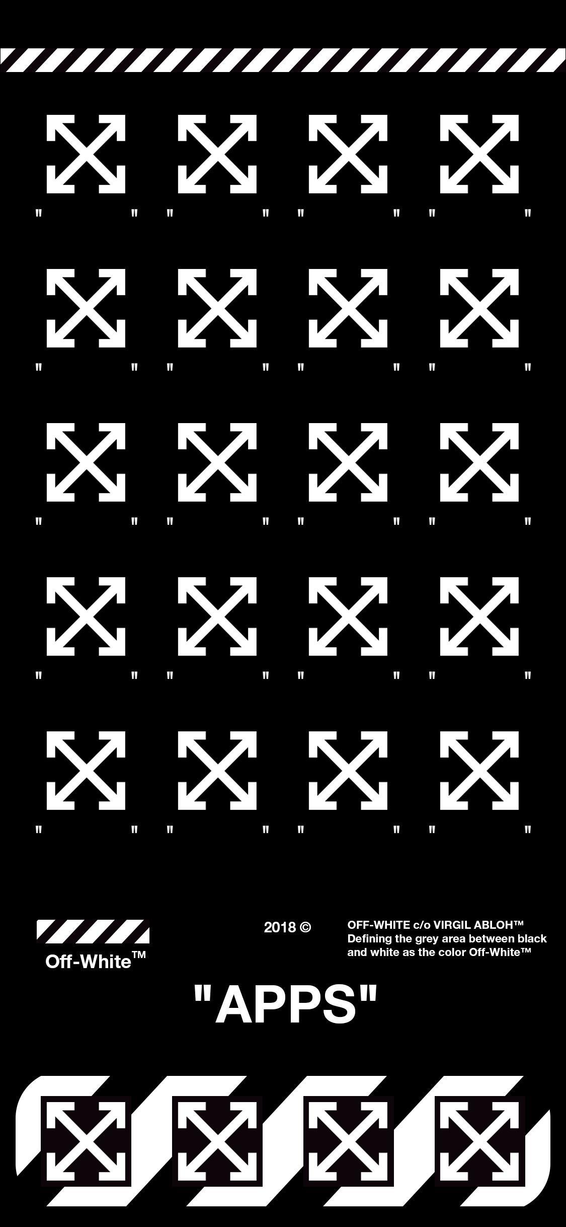 Off White iPhone X Wallpapers Top Free Off White iPhone X Backgrounds