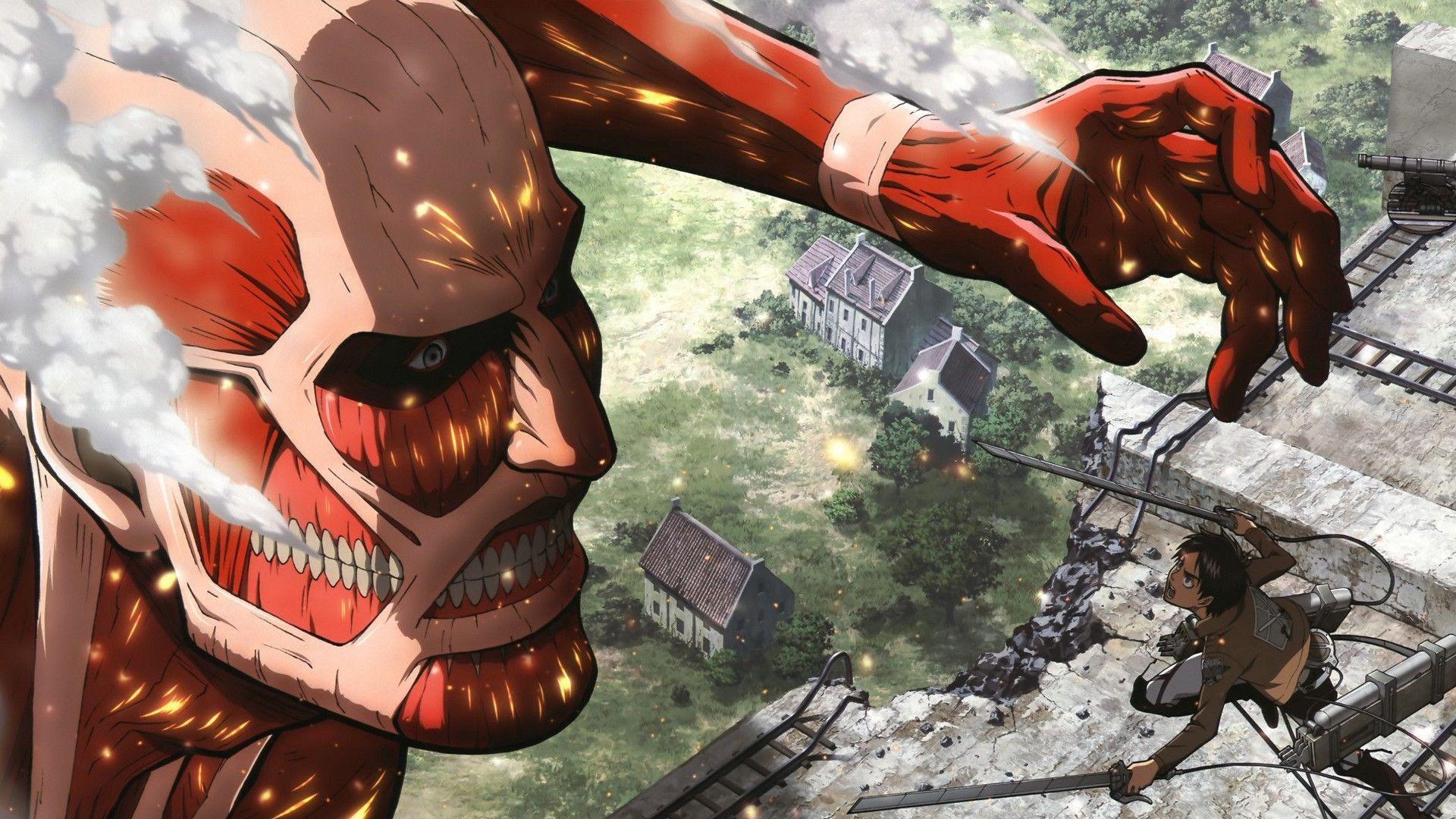 Colossal Titan Wallpapers Top Free Colossal Titan Backgrounds