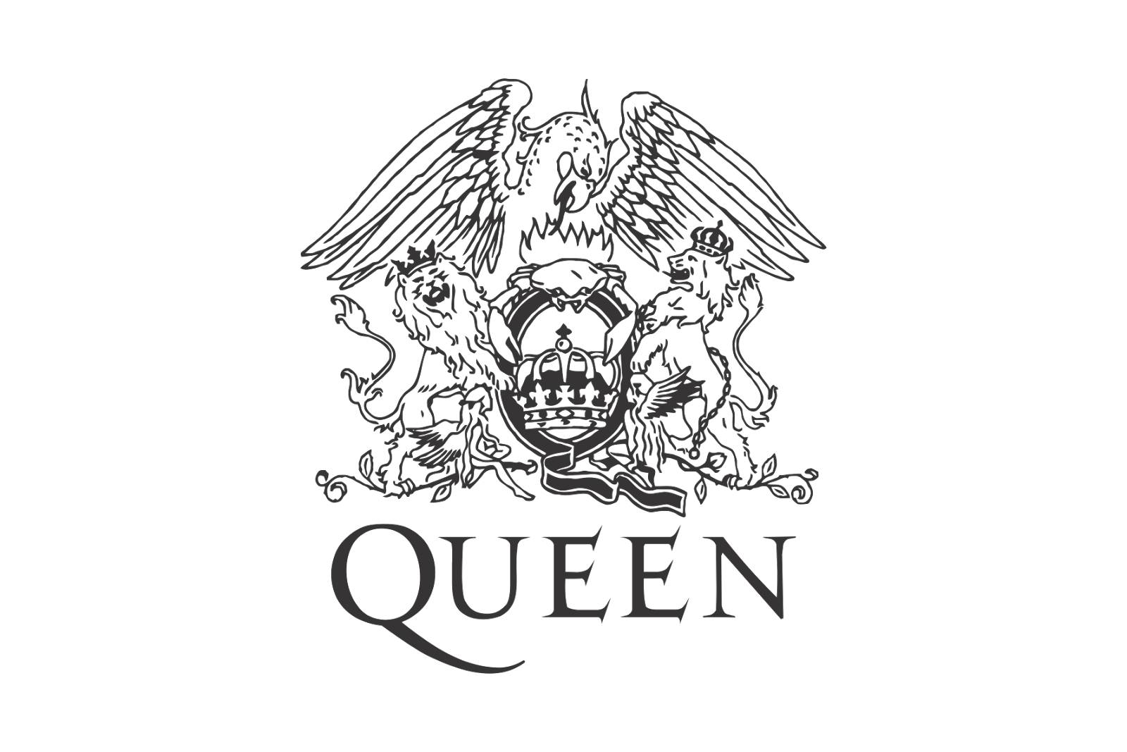 Queen Logo Wallpapers Top Free Queen Logo Backgrounds WallpaperAccess