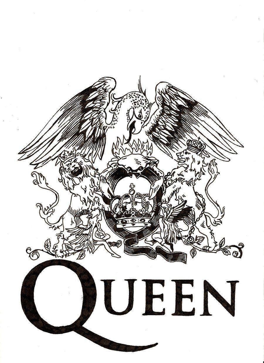 Queen Band Logo Wallpapers Top Free Queen Band Logo Backgrounds
