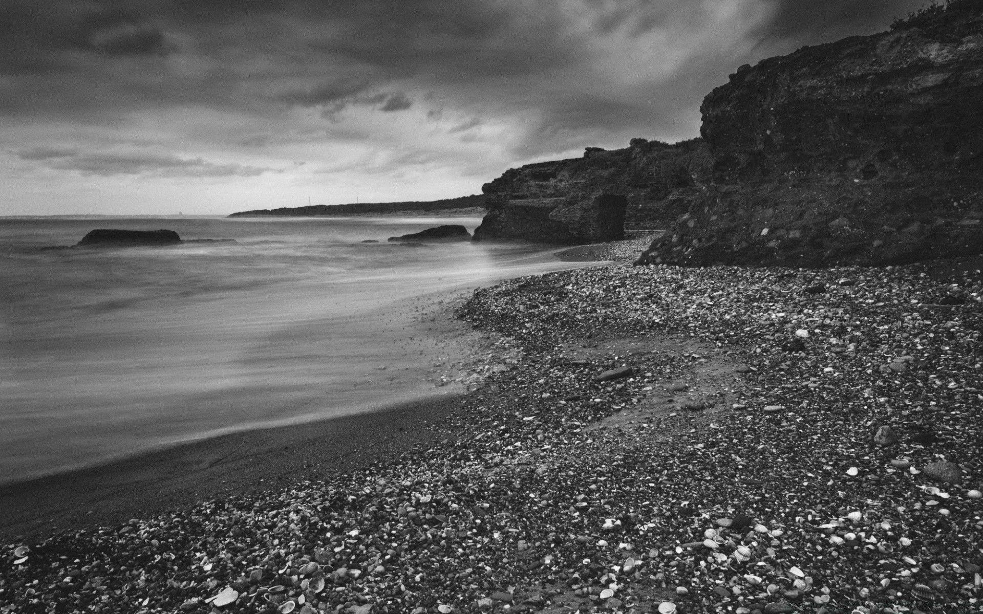 Black and White Beach Computer Wallpapers Top Free Black and White
