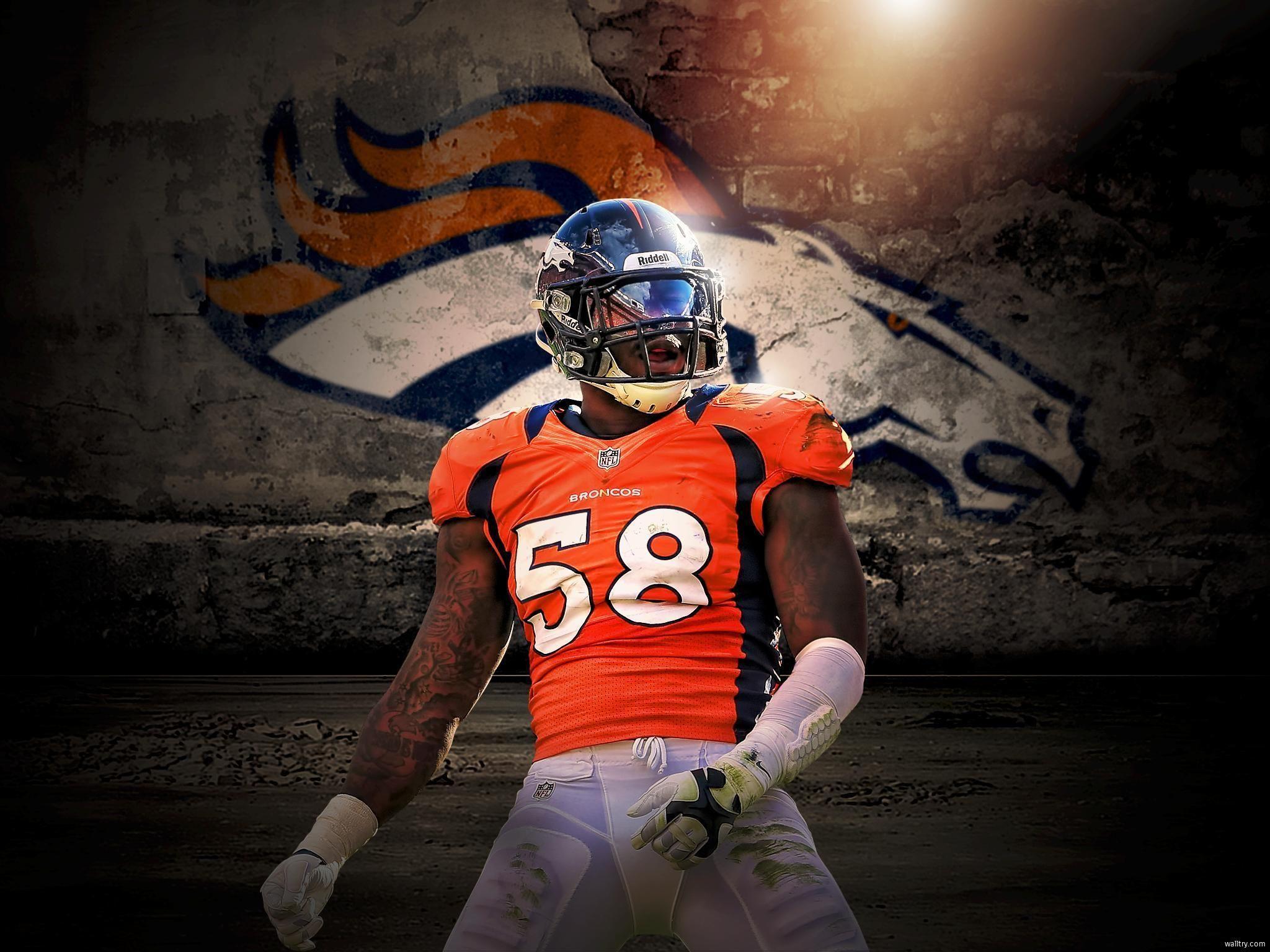 Von Miller Denver Broncos Wallpapers Top Free Von Miller Denver Broncos Backgrounds