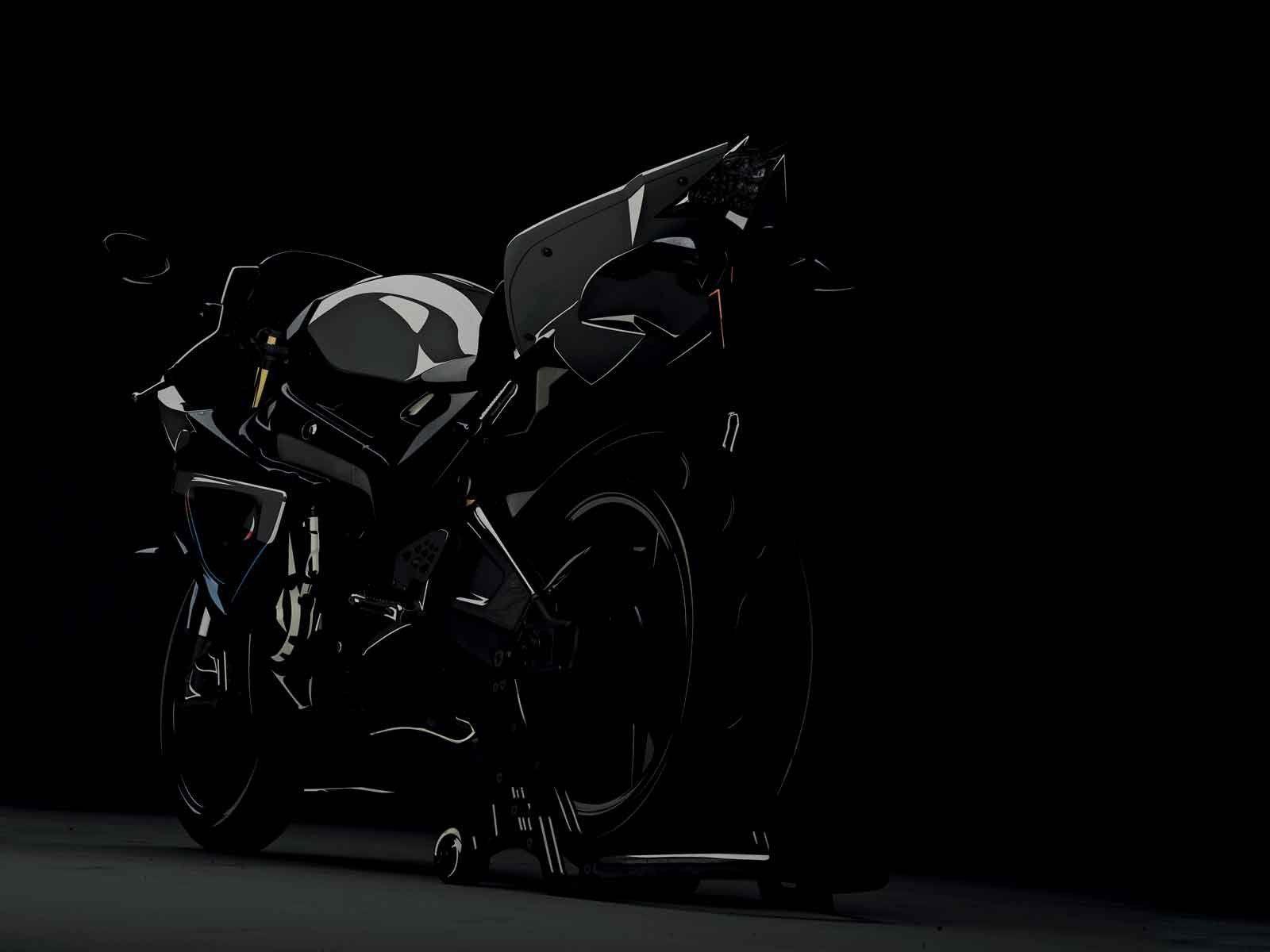 Superbike Black Wallpaper Hd
