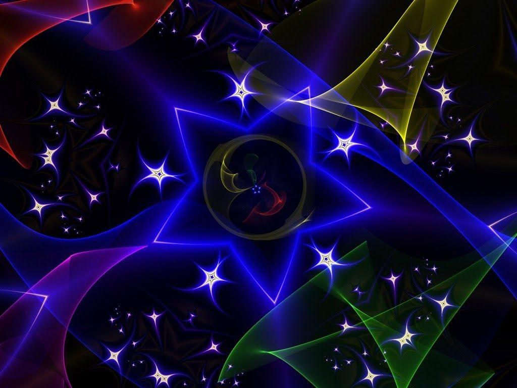 Neon Stars Wallpapers Top Free Neon Stars Backgrounds WallpaperAccess