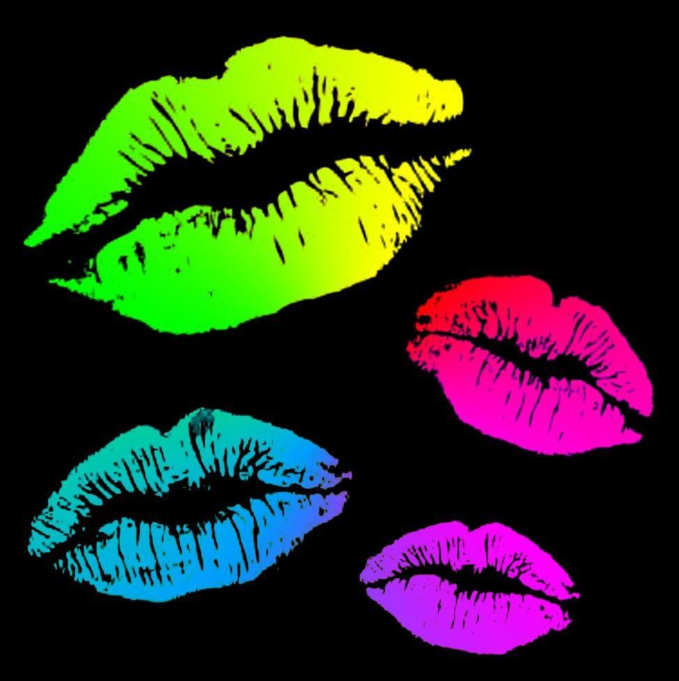 Neon Lips Wallpapers Top Free Neon Lips Backgrounds WallpaperAccess
