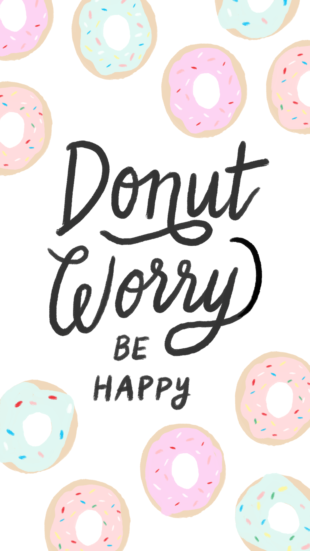 Cute Doughnut Wallpapers Top Free Cute Doughnut Backgrounds