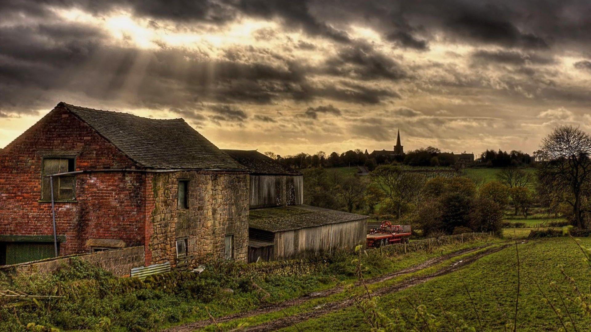 Old Farm Wallpapers Top Free Old Farm Backgrounds WallpaperAccess