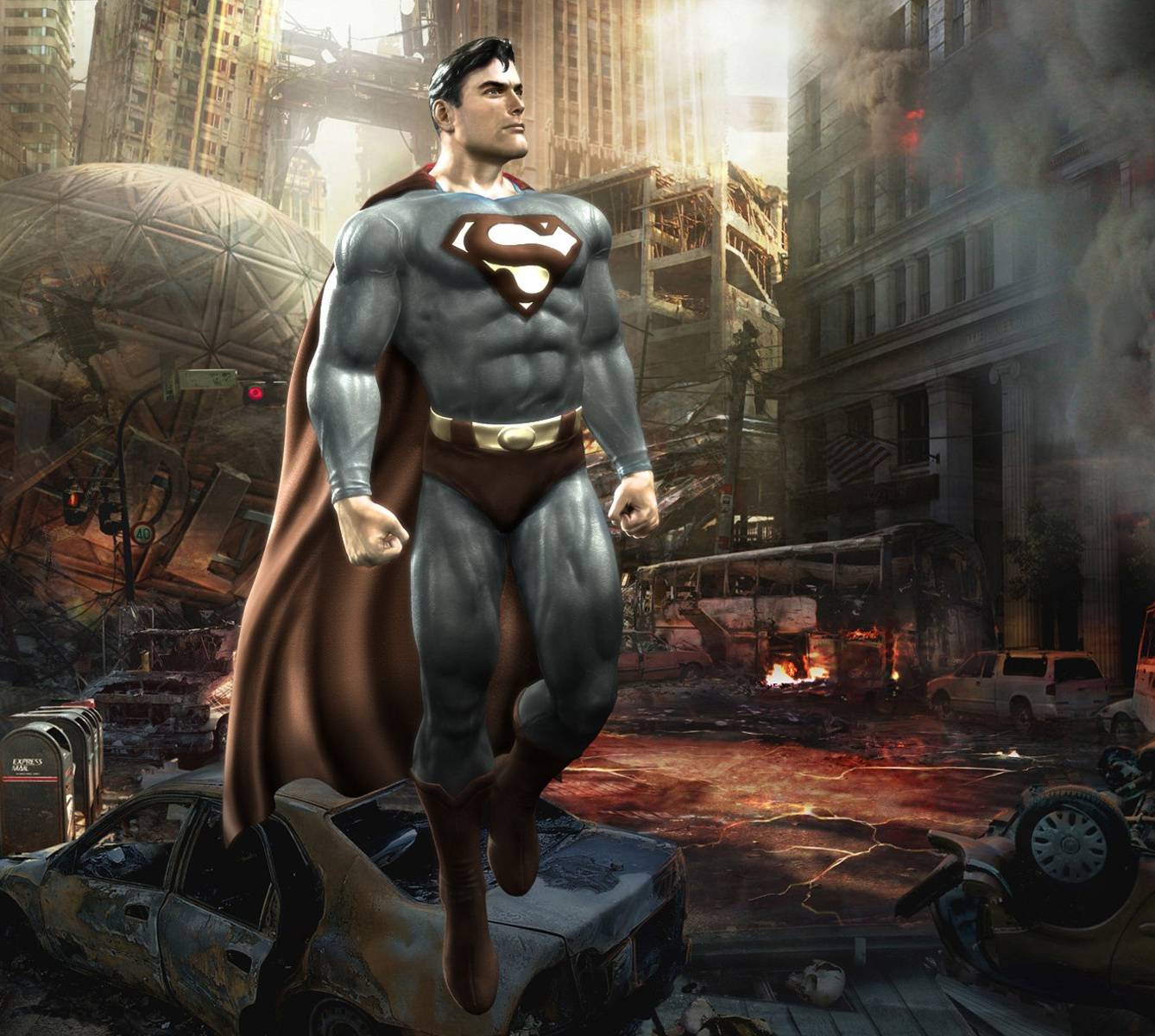 3D Superman Wallpapers Top Free 3D Superman Backgrounds WallpaperAccess