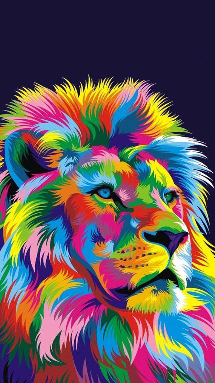 Rainbow Lion Wallpapers Top Free Rainbow Lion Backgrounds WallpaperAccess