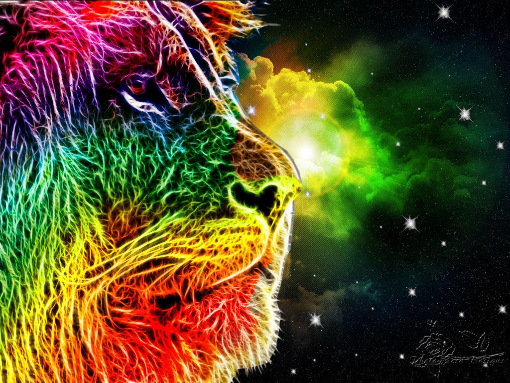 Rainbow Lion Wallpapers Top Free Rainbow Lion Backgrounds WallpaperAccess