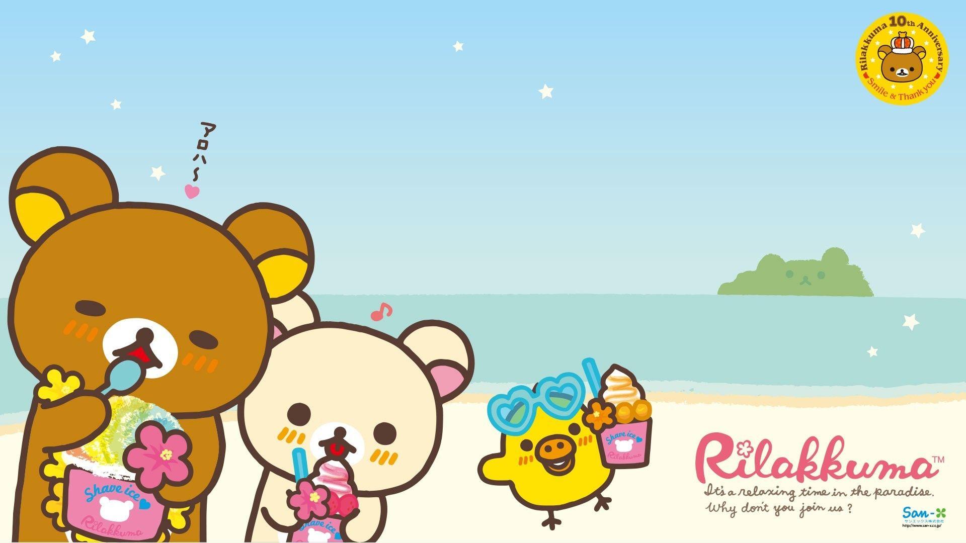 Pink Rilakkuma Desktop Wallpapers Top Free Pink Rilakkuma Desktop Backgrounds WallpaperAccess