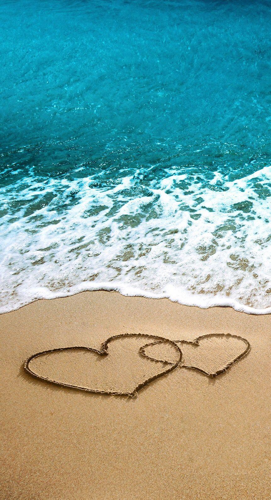 Beach Heart Wallpapers Top Free Beach Heart Backgrounds WallpaperAccess