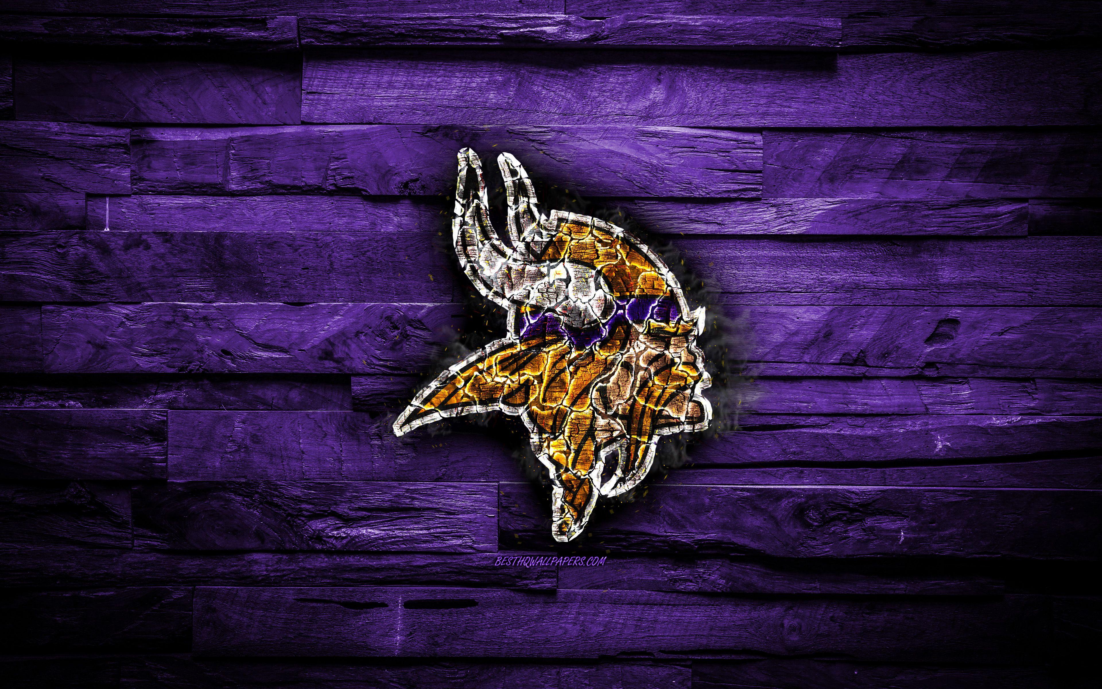 Vikings Logo Wallpapers Top Free Vikings Logo Backgrounds