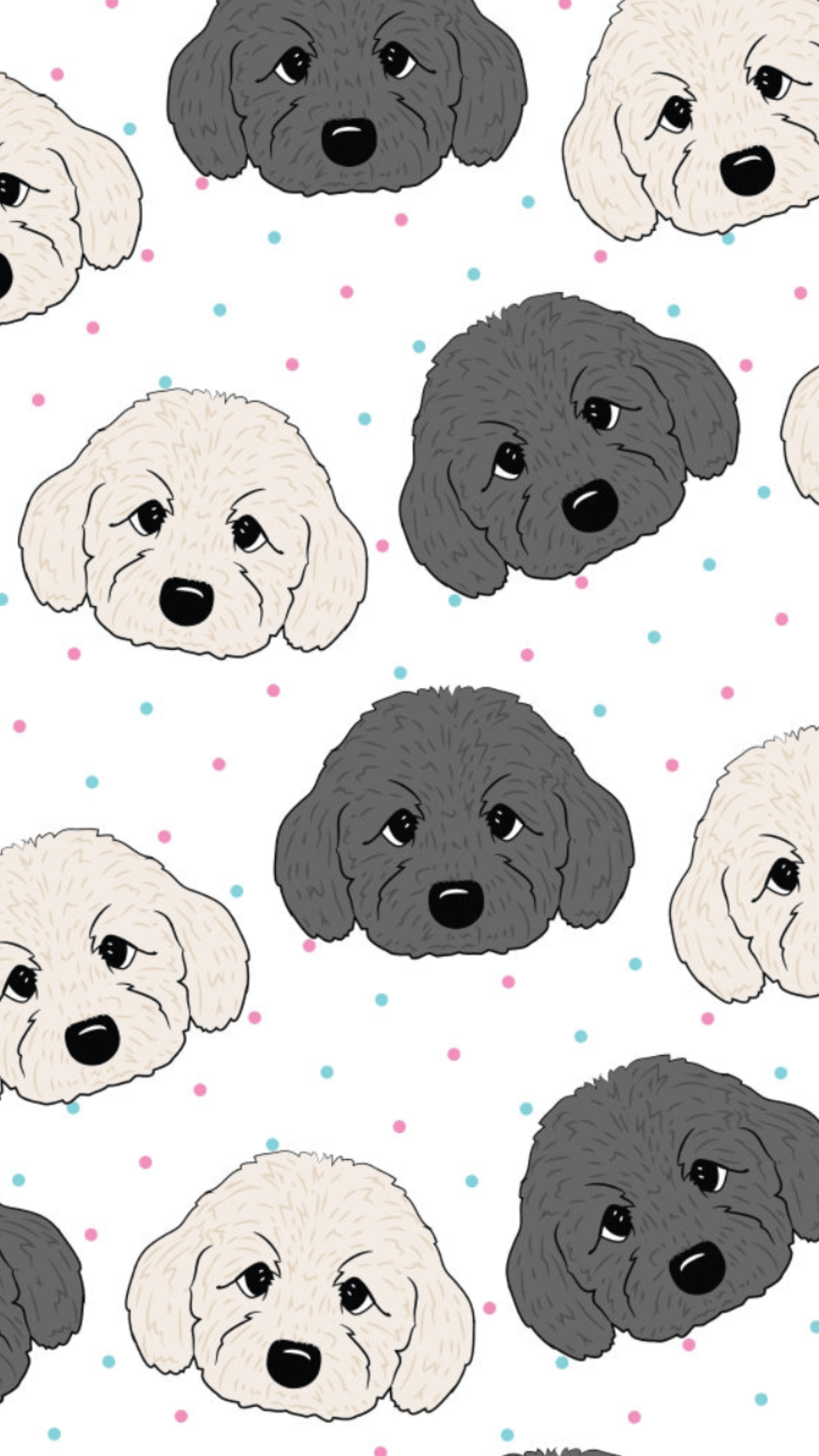 Dog Pattern Wallpapers Top Free Dog Pattern Backgrounds WallpaperAccess
