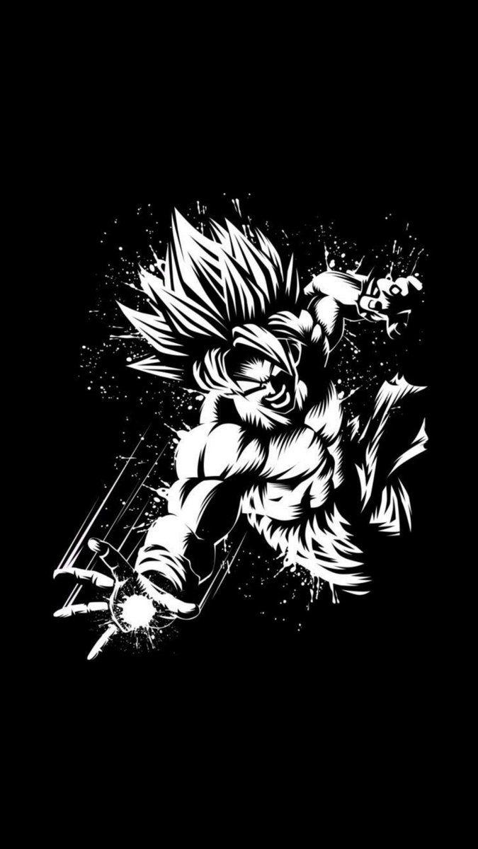Black and White Dragon Ball Z Wallpapers Top Free Black and White Dragon Ball Z Backgrounds