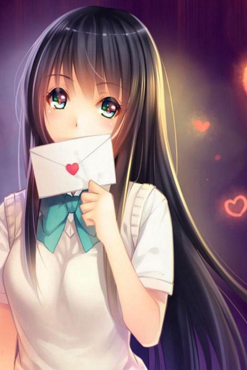 Cute Anime Girl iPhone Wallpapers Top Free Cute Anime Girl iPhone