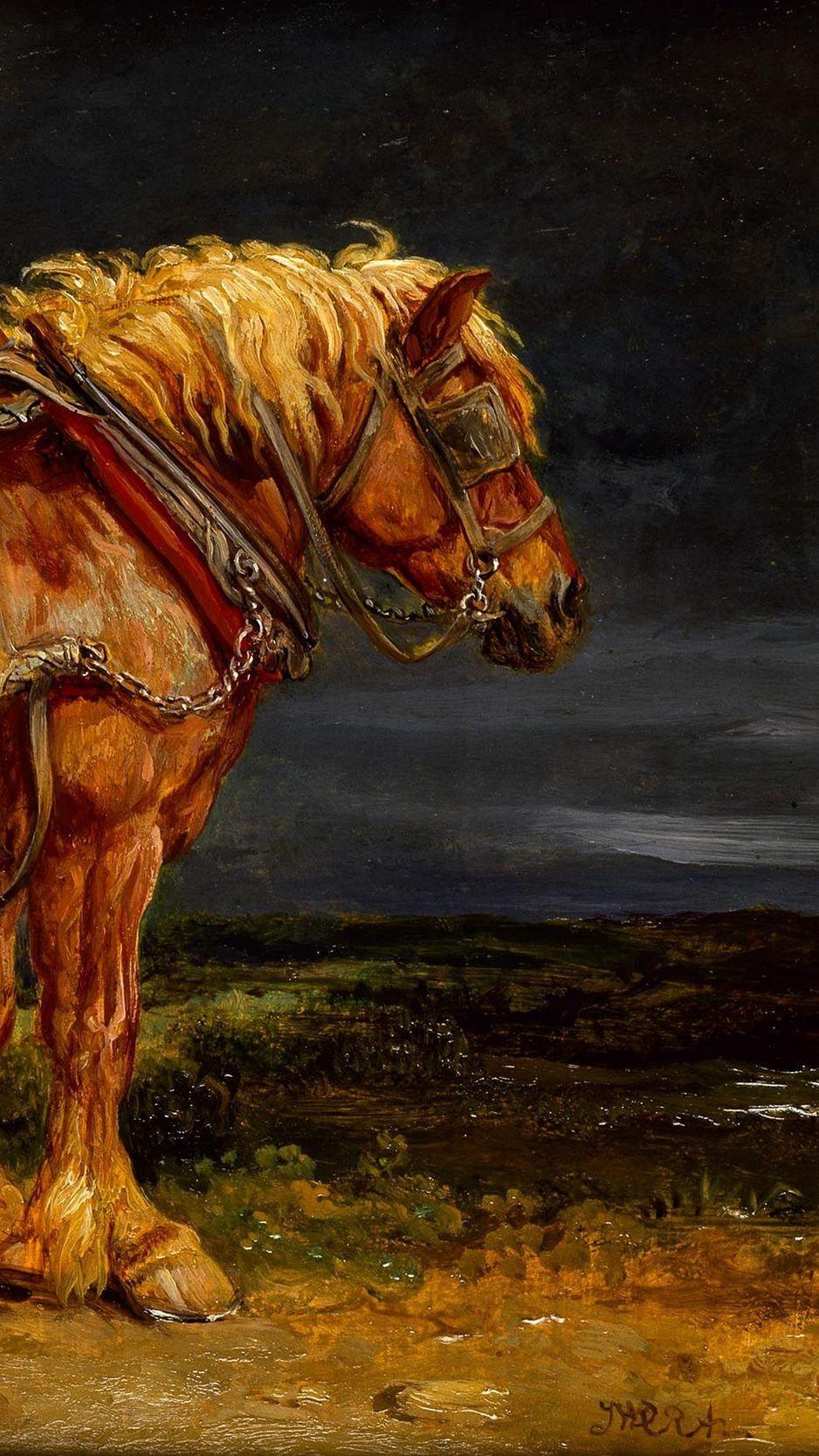 Horse Painting Wallpapers Top Free Horse Painting Backgrounds WallpaperAccess