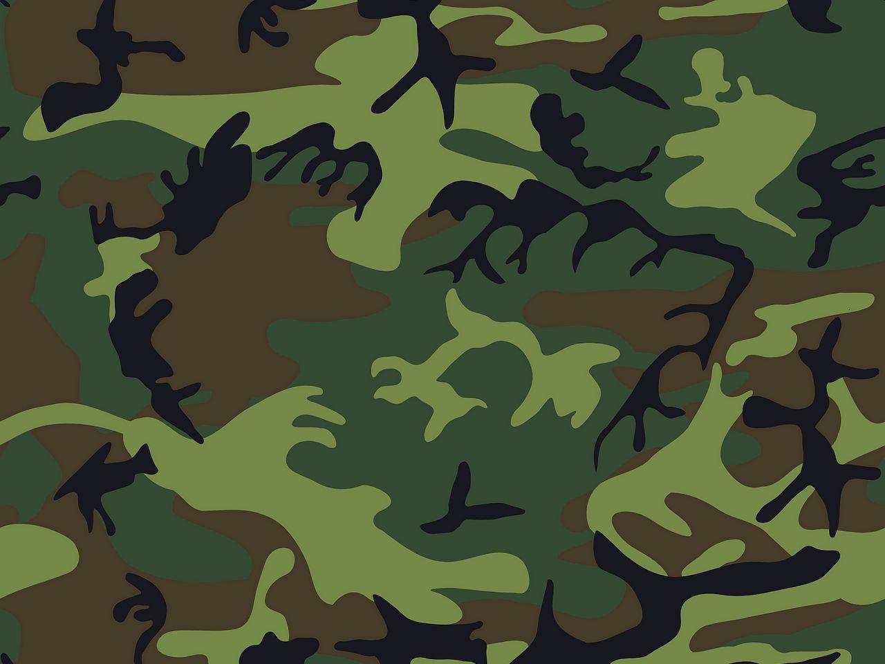 Lime Green Camo Wallpaper