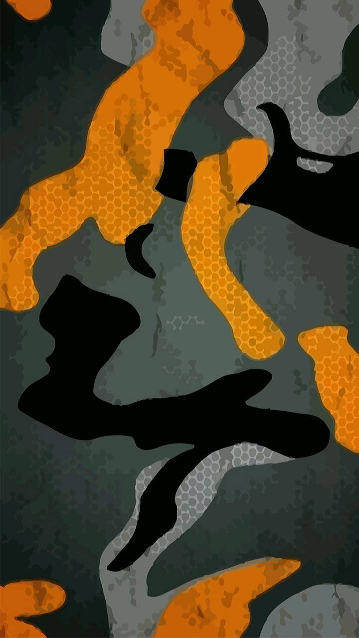 Black and Orange Camo Wallpapers Top Free Black and Orange Camo