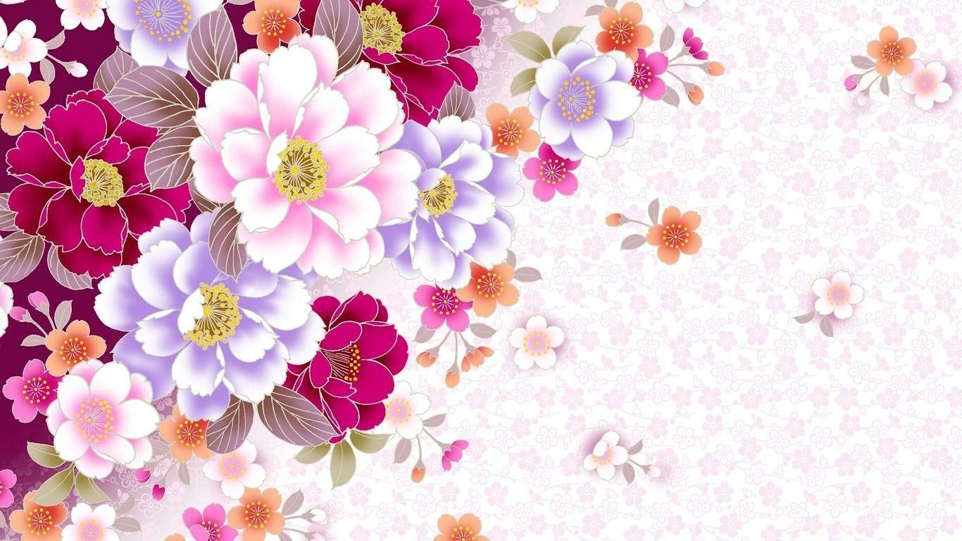 Abstract Floral Wallpapers Top Free Abstract Floral Backgrounds WallpaperAccess
