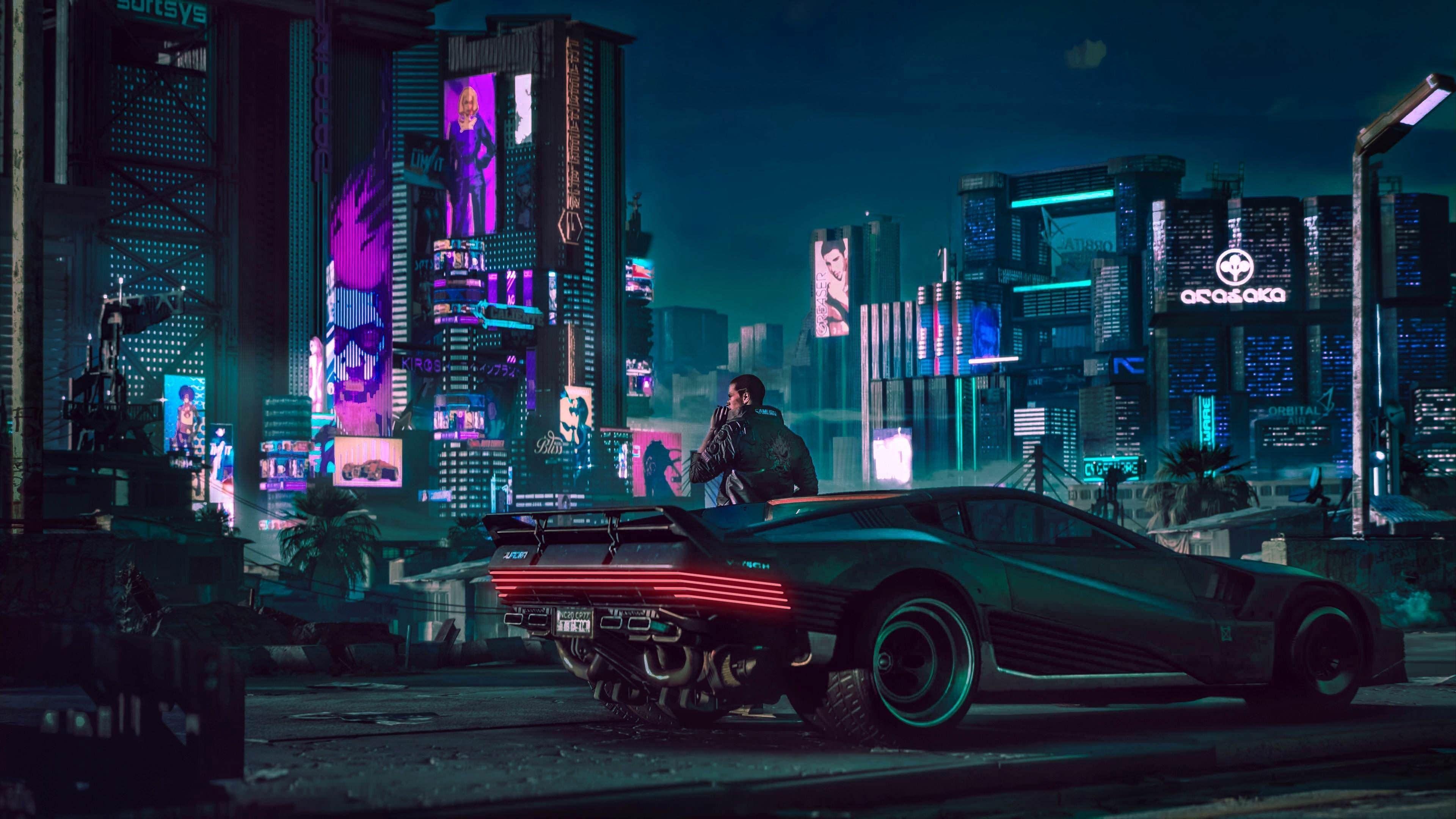 Cyberpunk Car Wallpapers Top Free Cyberpunk Car Backgrounds