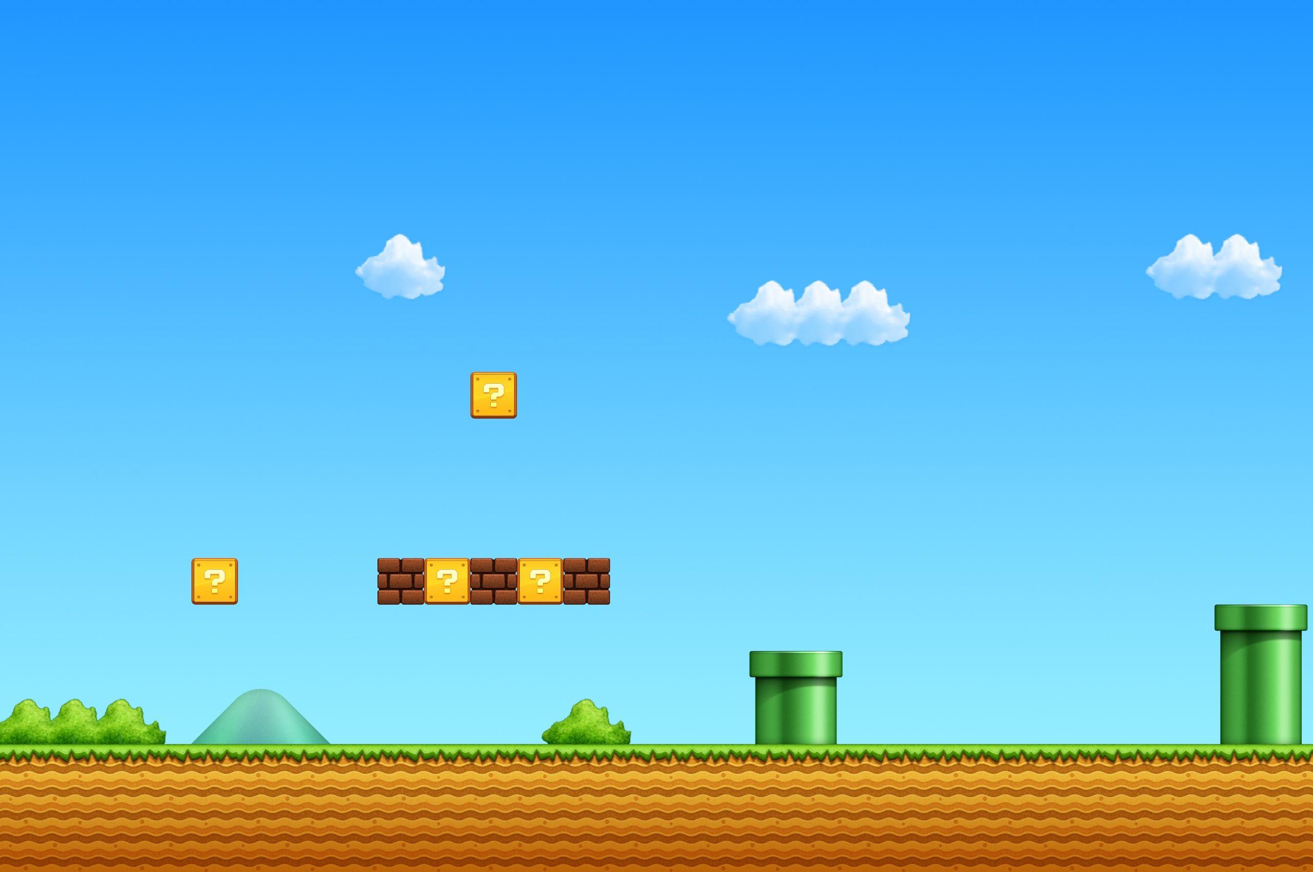 Retro Wallpapers Mario Bros A collection of amazing retro movie and tv