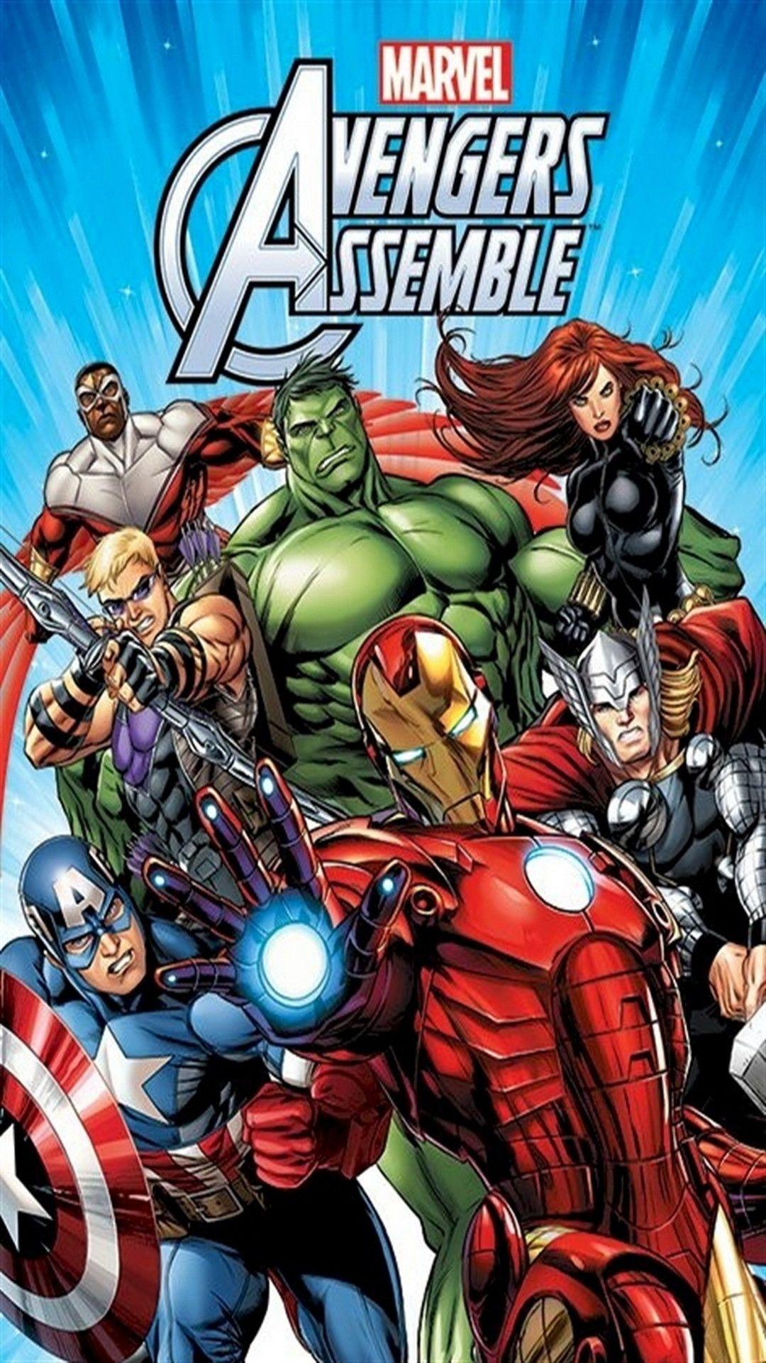 Avengers Cartoon Characters Wallpapers Top Free Avengers Cartoon