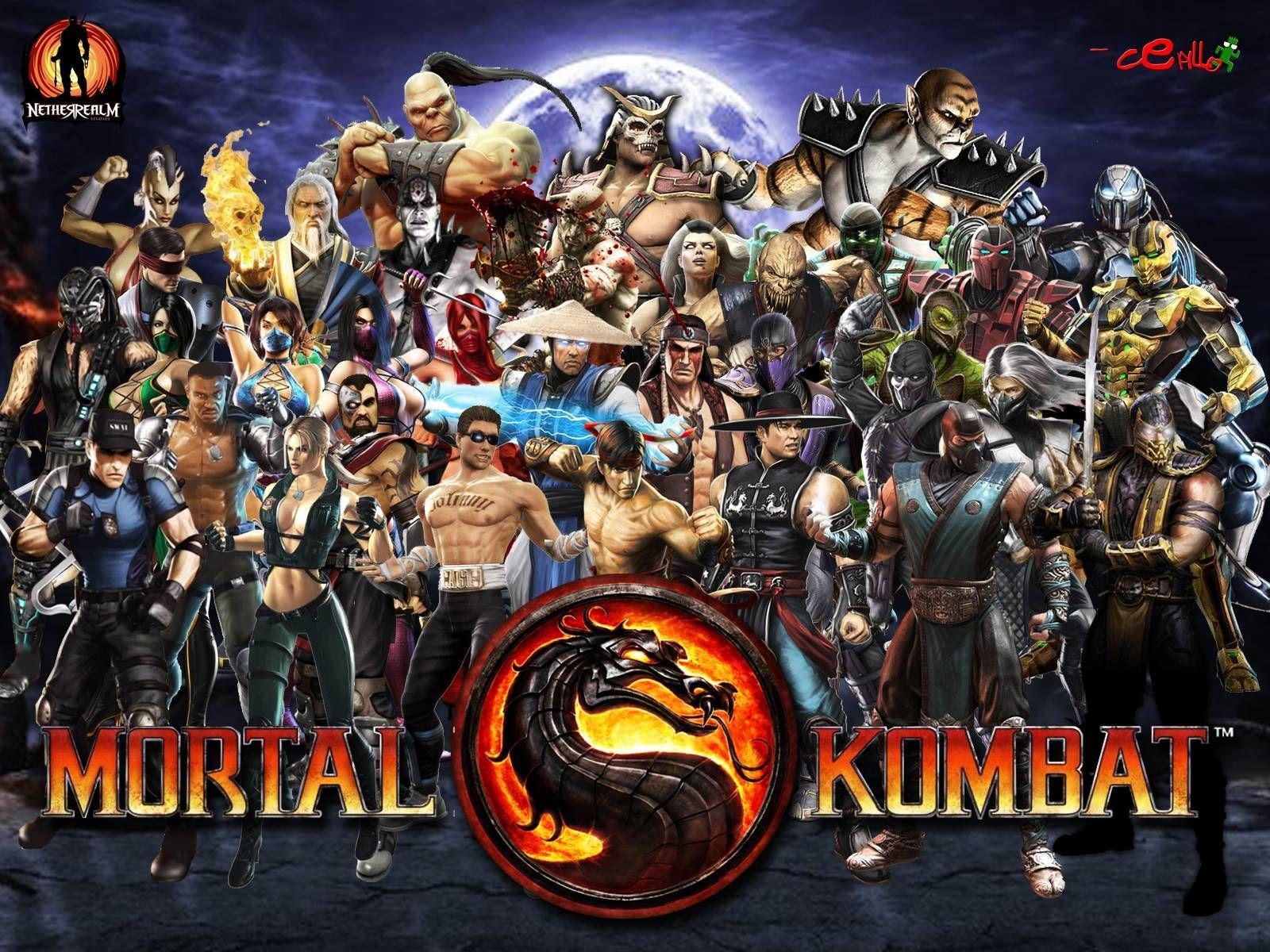 Mortal Kombat Characters Wallpapers Top Free Mortal Kombat Characters Backgrounds