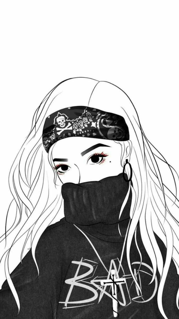 Cute Girl Drawings Wallpapers Top Free Cute Girl Drawings Backgrounds