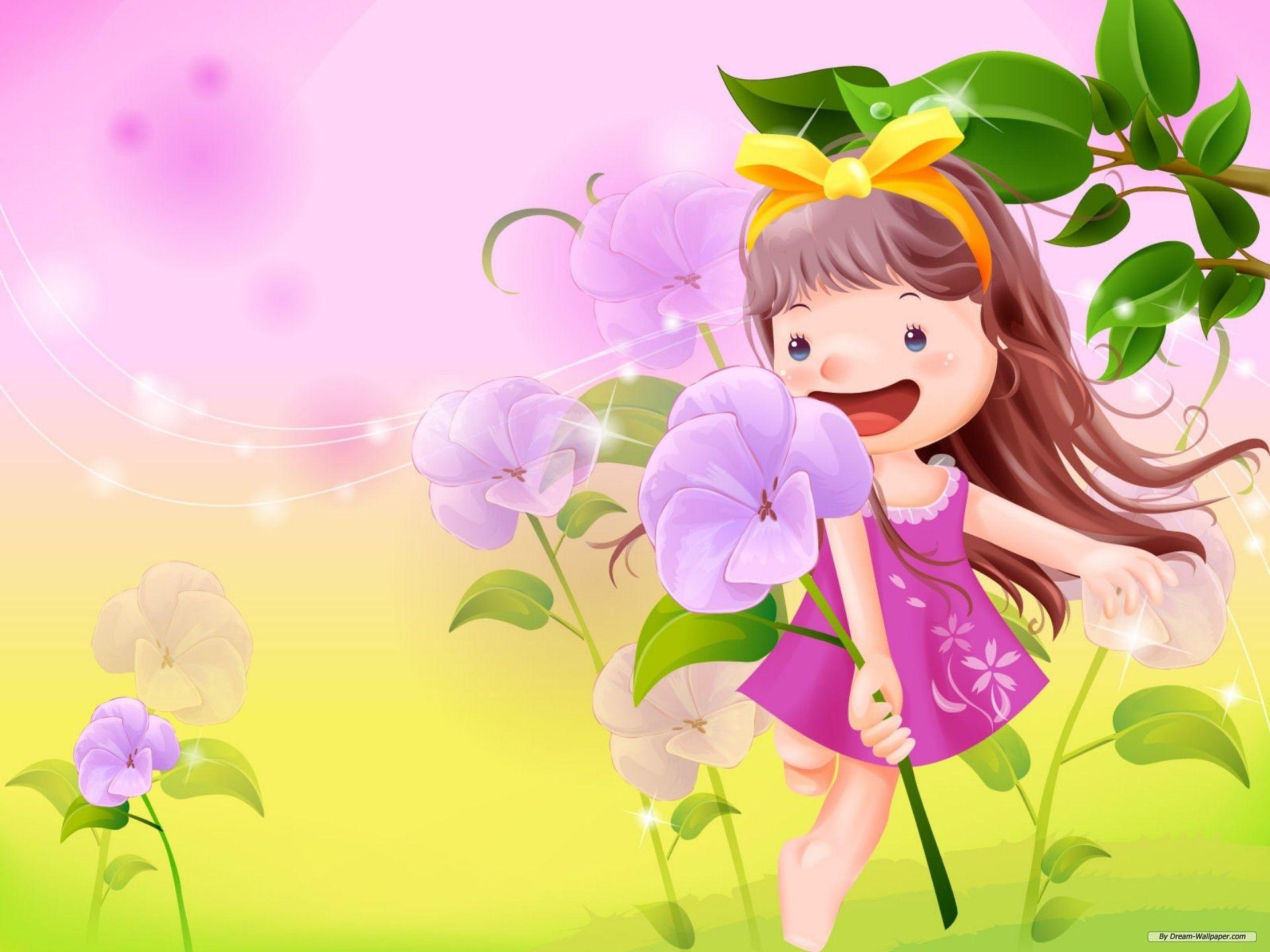 Pink Cute Cartoon Desktop Wallpapers Top Free Pink Cute Cartoon
