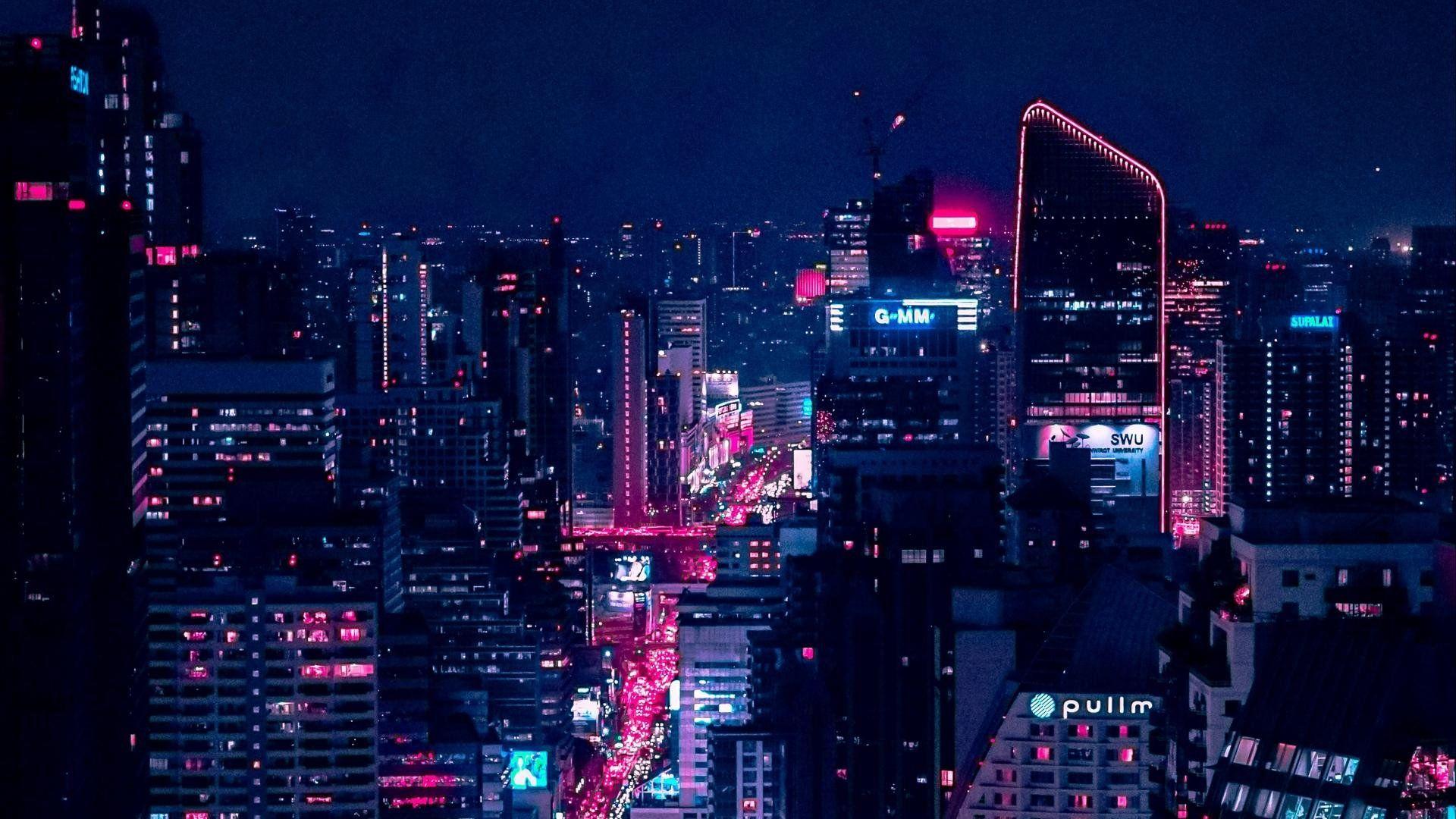 1920 X 1080 Night City Wallpapers Top Free 1920 X 1080 Night City