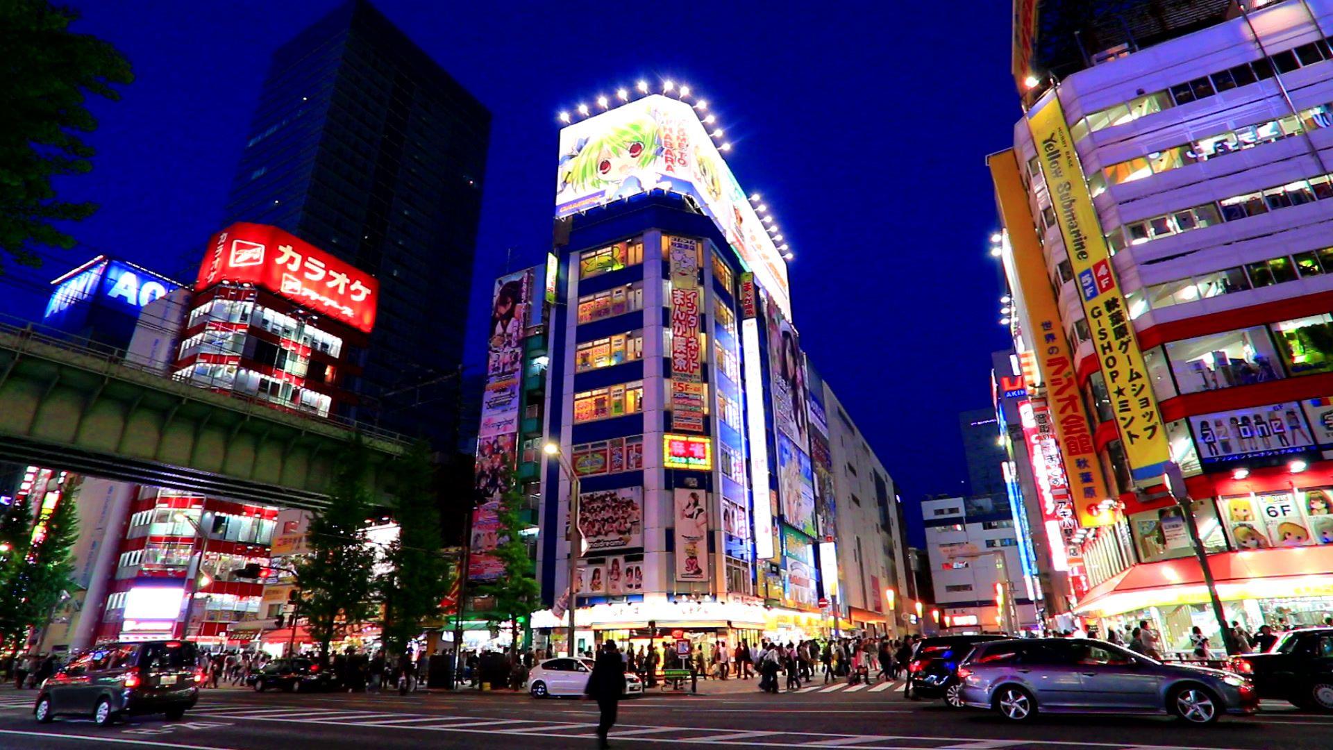Akihabara at Night Wallpapers Top Free Akihabara at Night Backgrounds