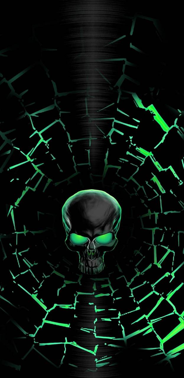 Neon Green Skull Wallpapers Top Free Neon Green Skull Backgrounds