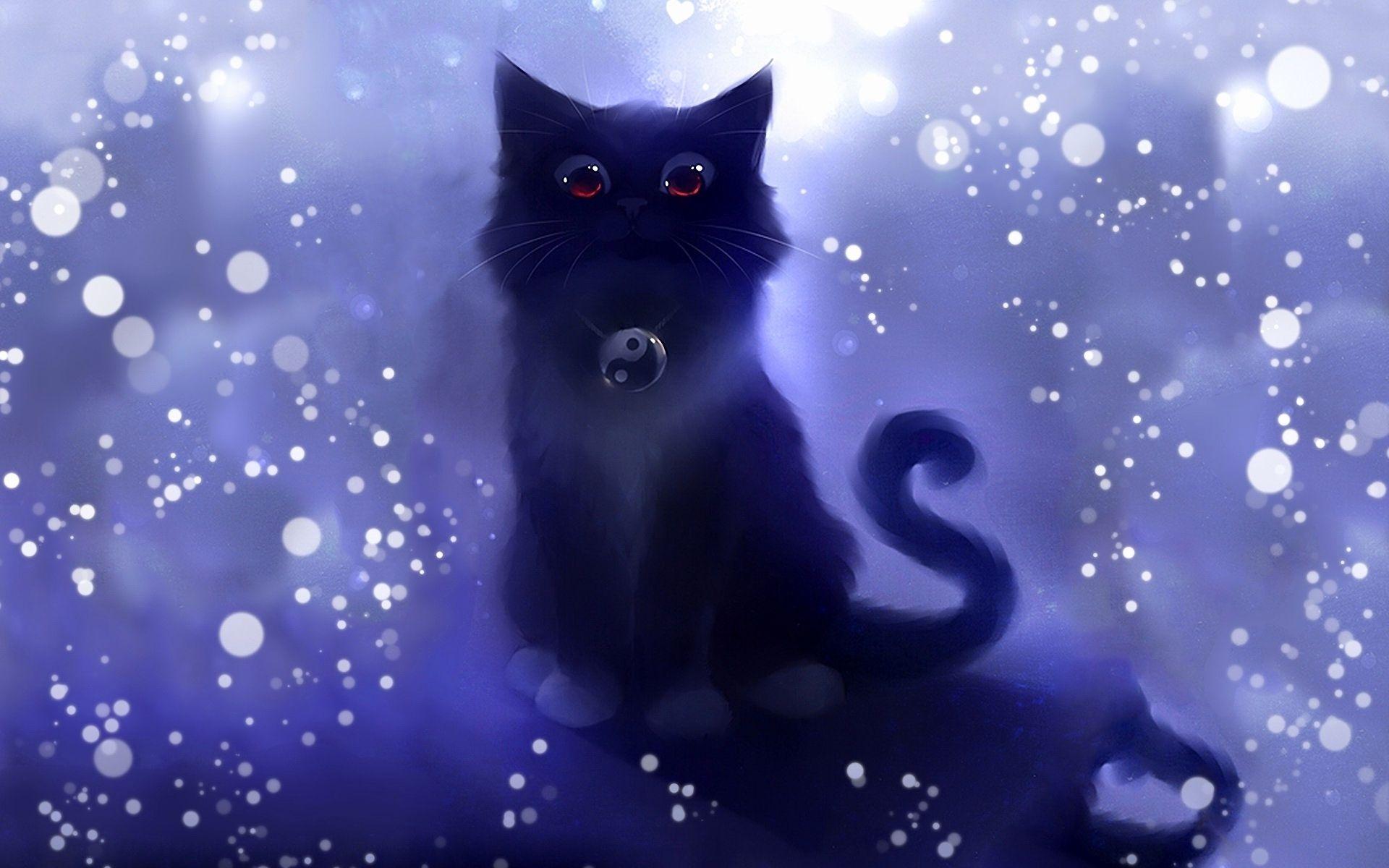 Black Cat Art Wallpapers Top Free Black Cat Art Backgrounds