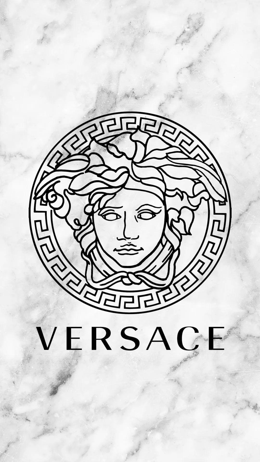 Versace Logo iPhone Wallpapers Top Free Versace Logo iPhone Backgrounds WallpaperAccess