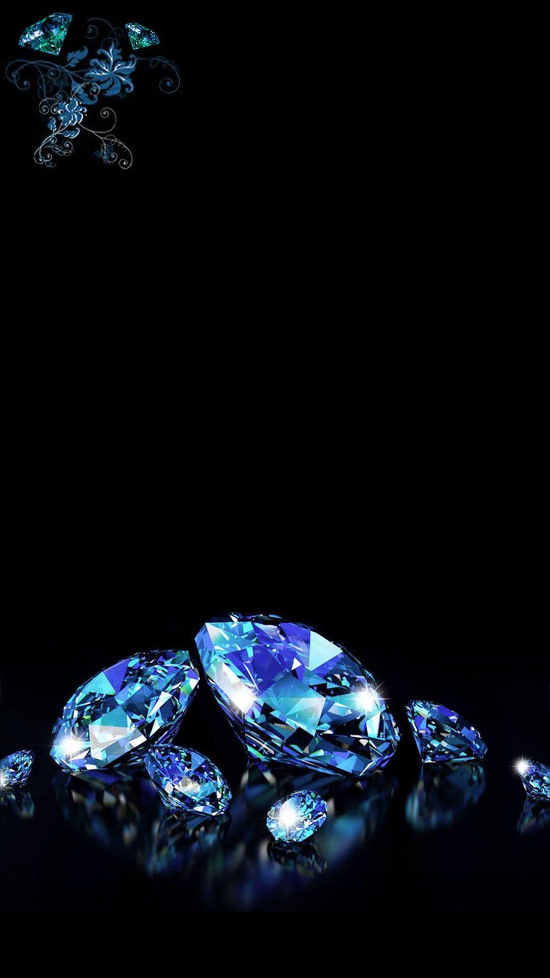 Blue Diamond iPhone Wallpapers Top Free Blue Diamond iPhone Backgrounds WallpaperAccess