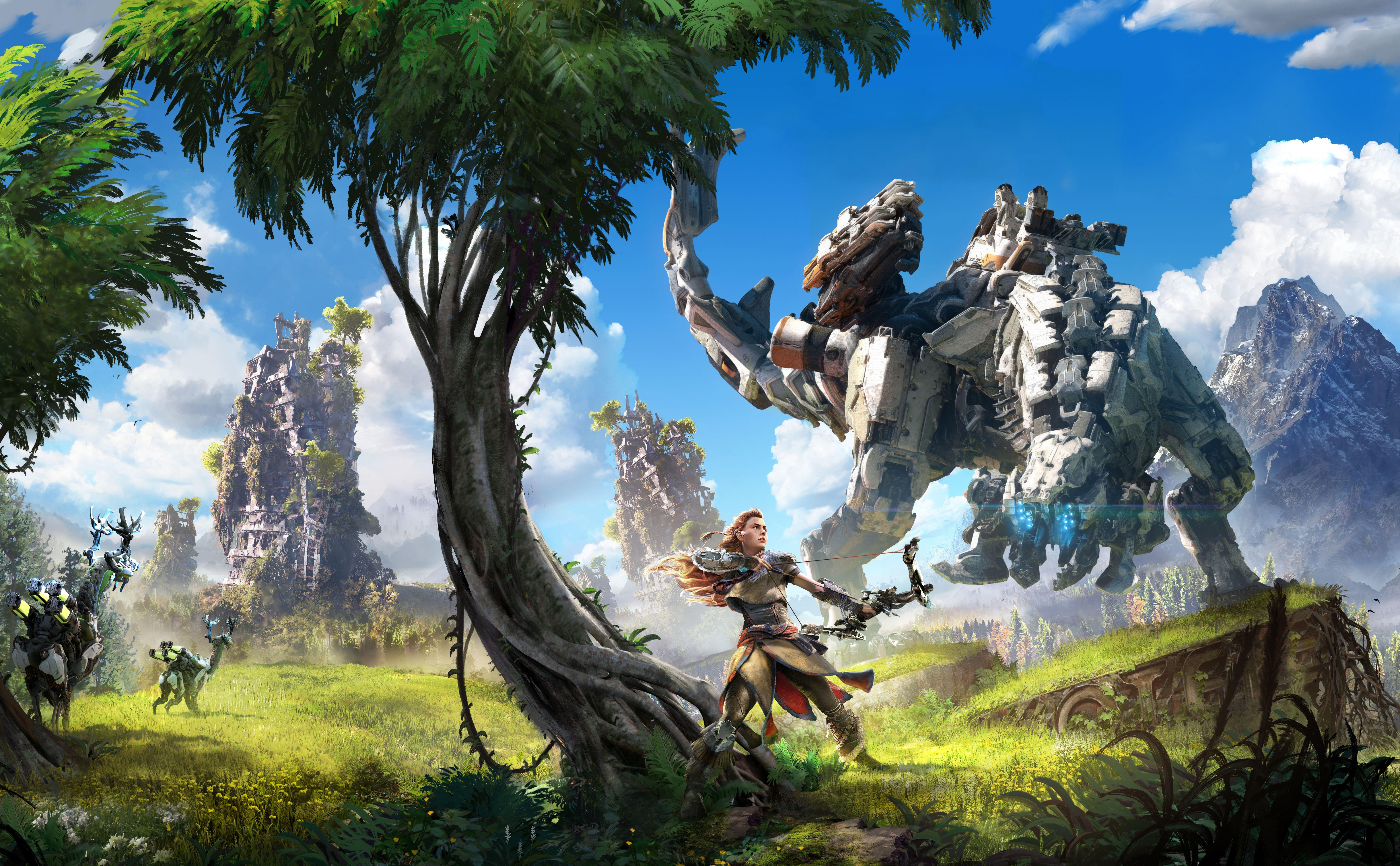 Horizon Zero Dawn 4K Wallpapers Top Free Horizon Zero Dawn 4K