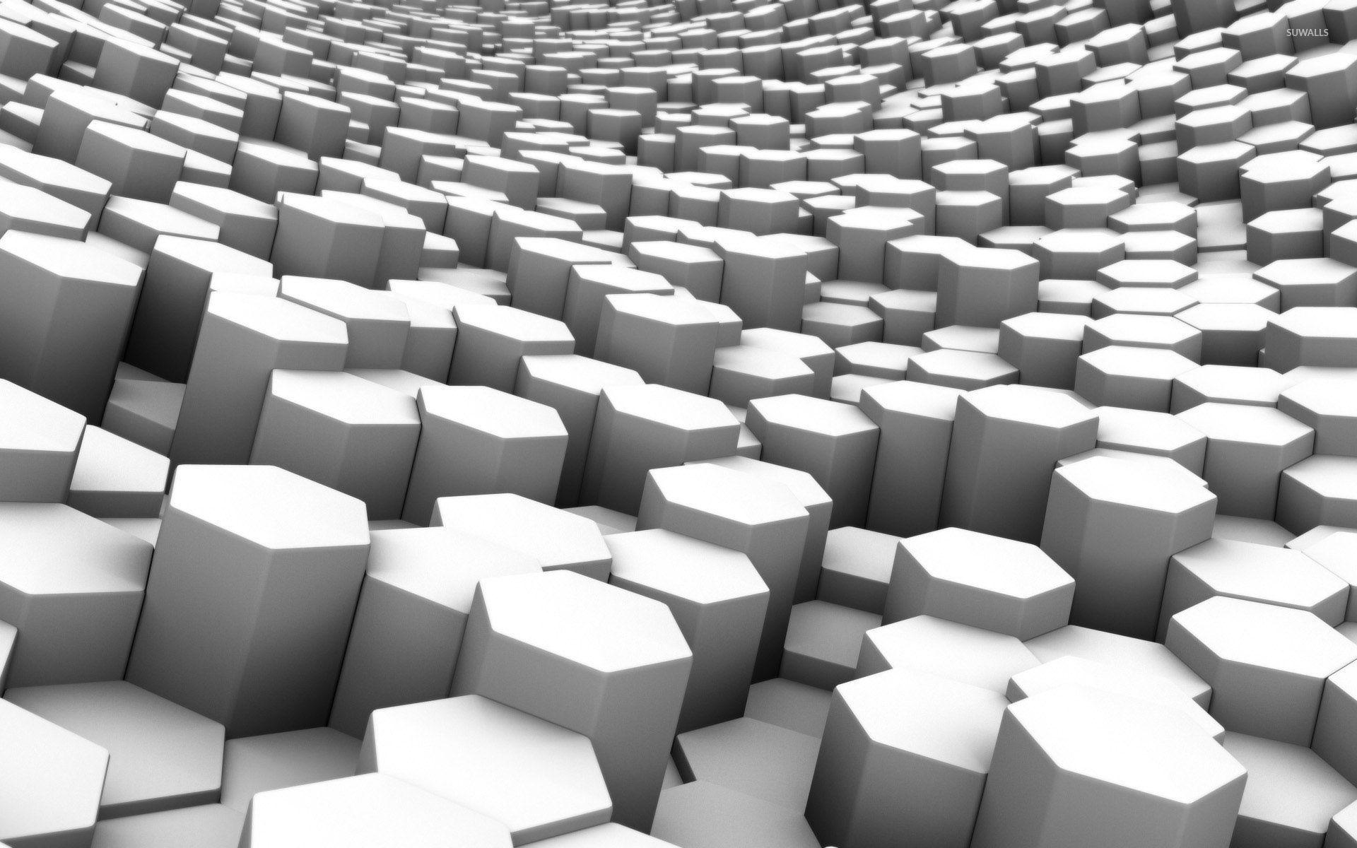 White Hexagon Wallpapers Top Free White Hexagon Backgrounds