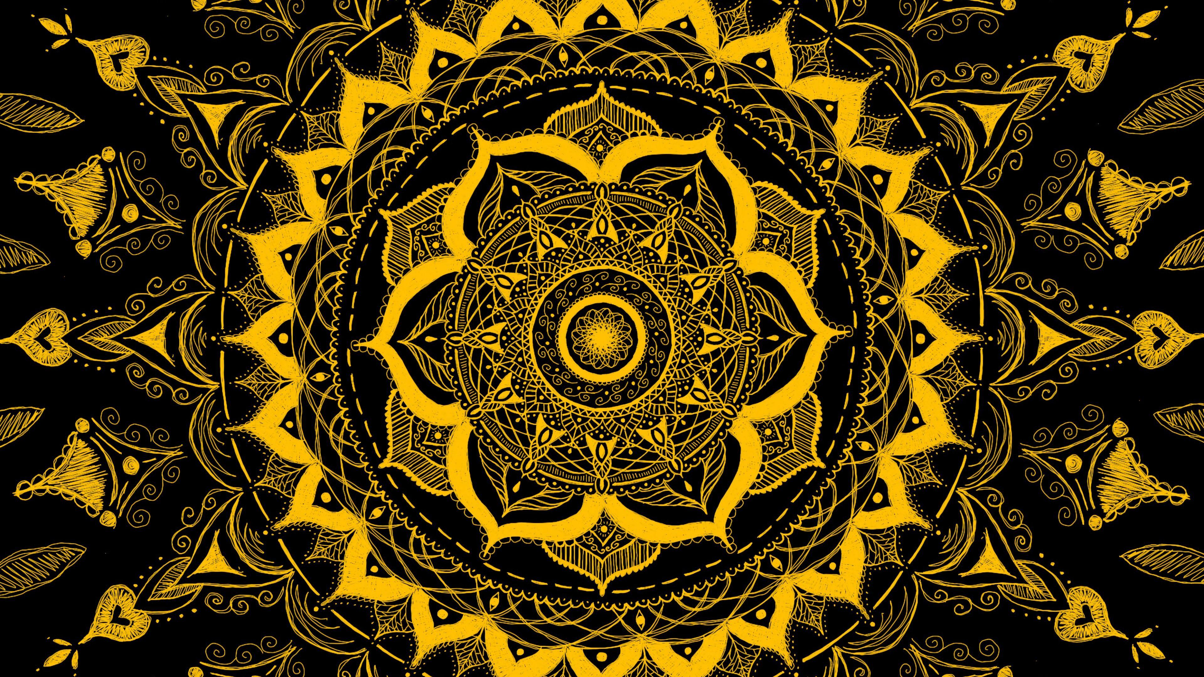 4K Mandala Wallpapers Top Free 4K Mandala Backgrounds WallpaperAccess