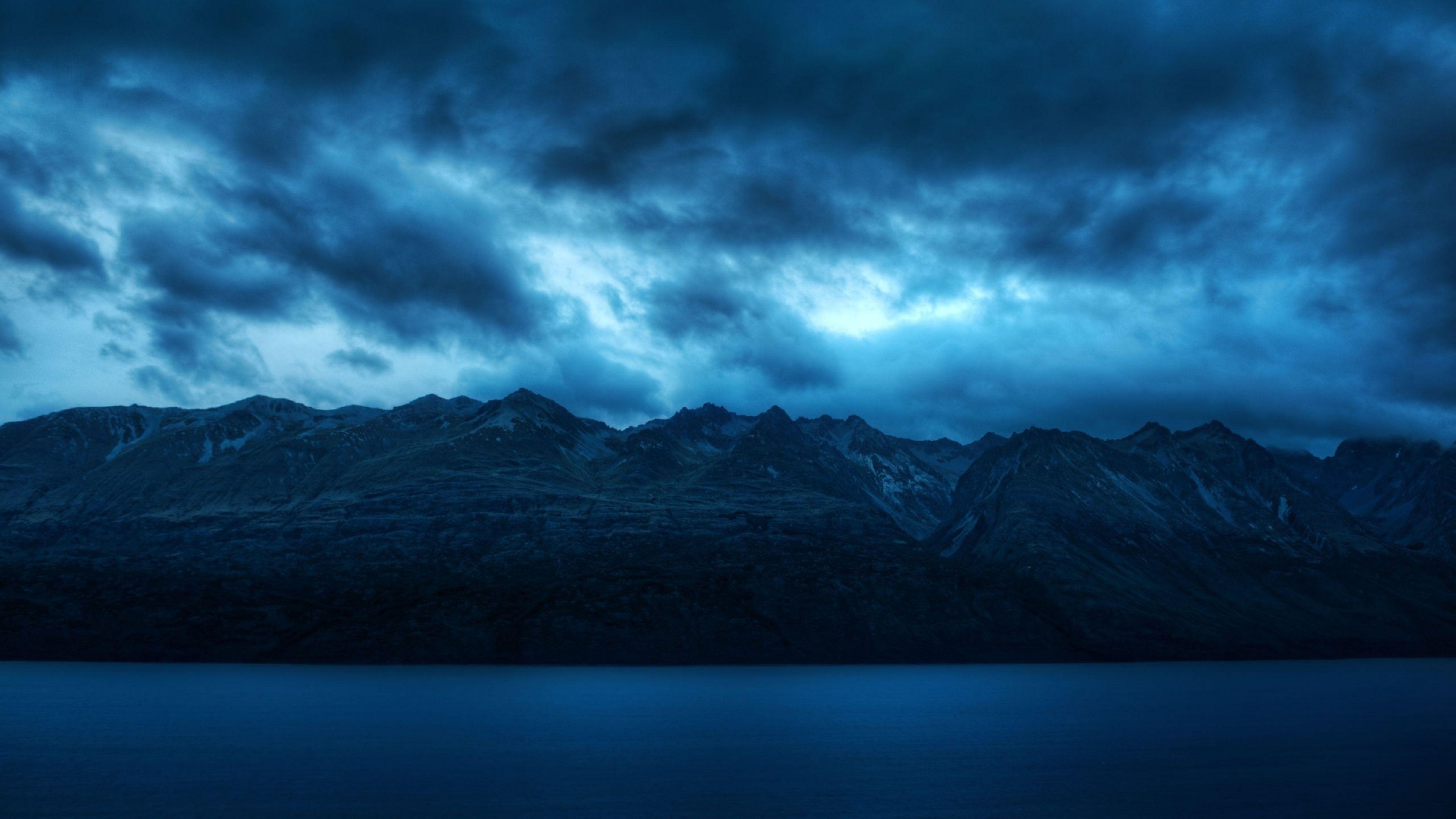 Dark Blue Mountain Wallpapers Top Free Dark Blue Mountain Backgrounds