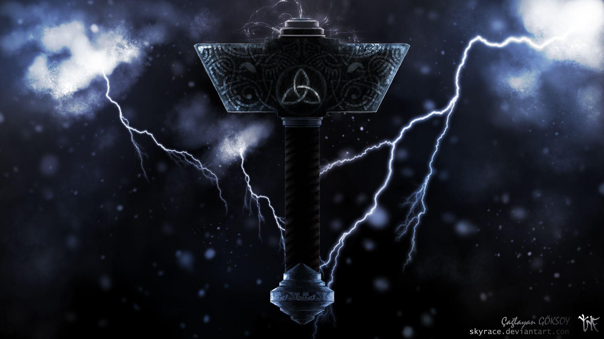 Thor Mjolnir Wallpapers Top Free Thor Mjolnir Backgrounds