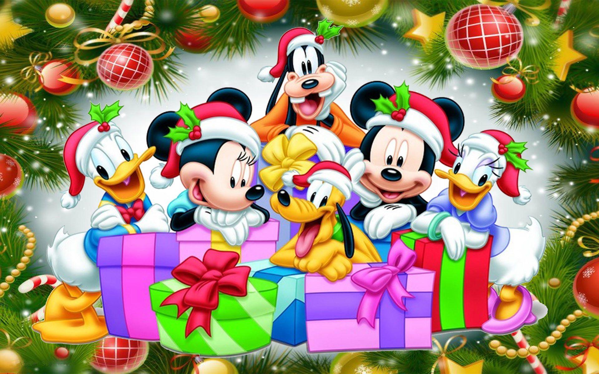 Mickey Mouse Christmas Wallpapers Top Free Mickey Mouse Christmas Backgrounds WallpaperAccess