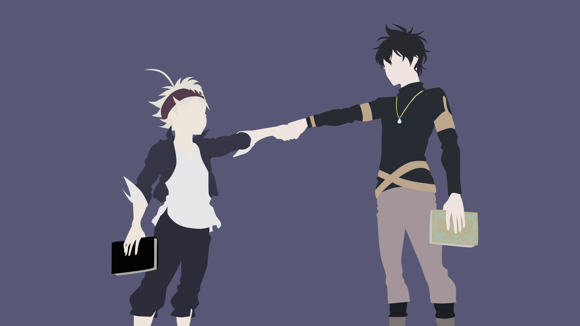 Minimalist Black Clover Wallpapers Top Free Minimalist Black Clover