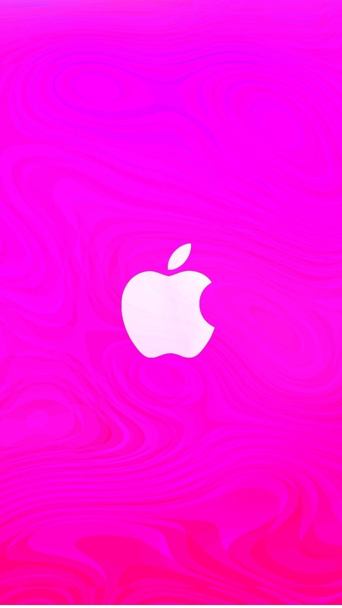Pink Apple Logo Wallpapers Top Free Pink Apple Logo Backgrounds WallpaperAccess