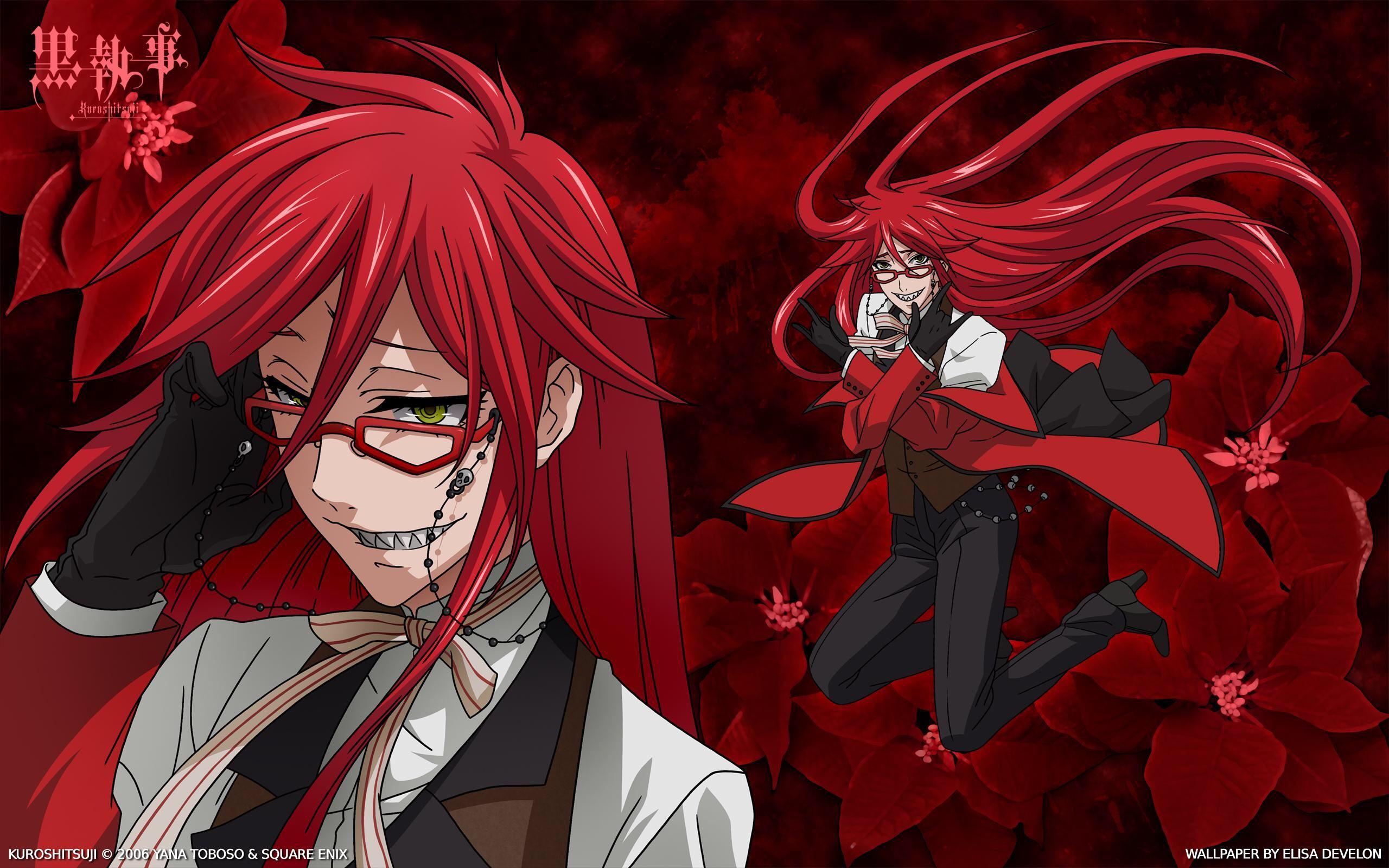 Black Butler Grell Wallpapers Top Free Black Butler Grell Backgrounds