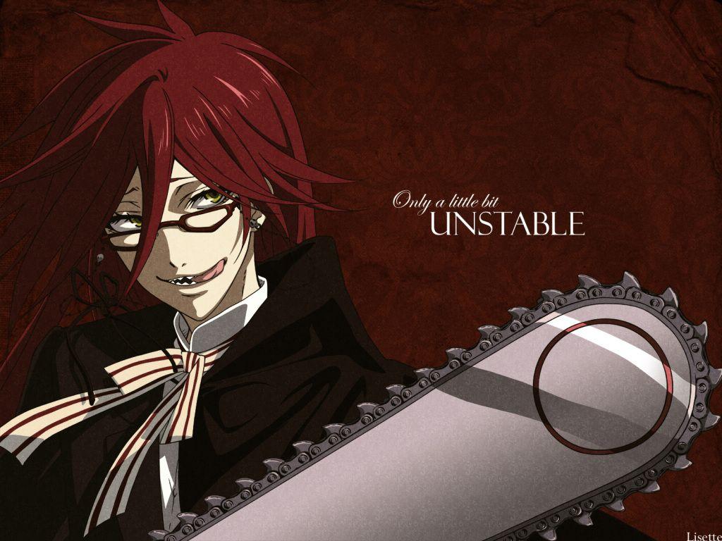 Black Butler Grell Wallpapers Top Free Black Butler Grell Backgrounds WallpaperAccess