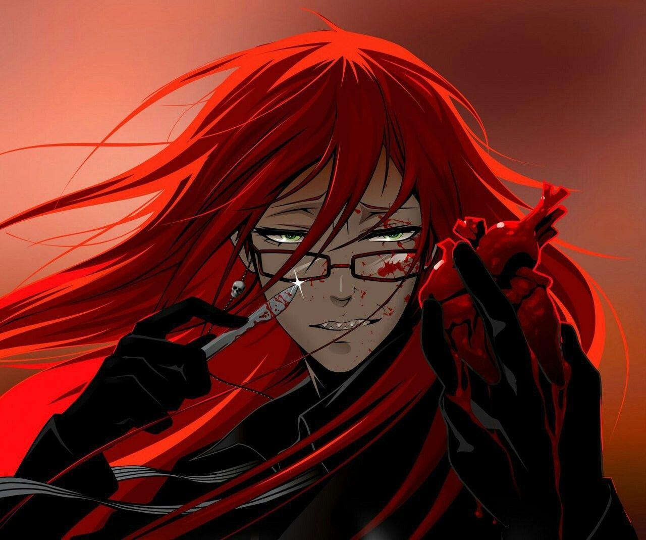 Black Butler Grell Wallpapers Top Free Black Butler Grell Backgrounds WallpaperAccess