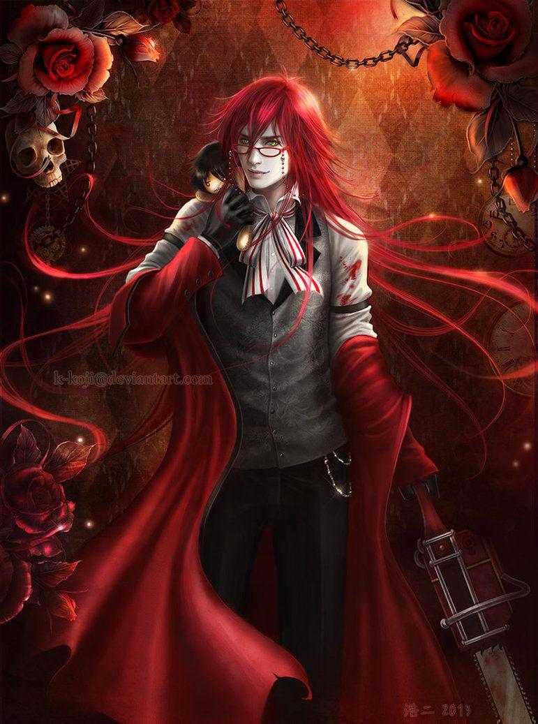 Black Butler Grell Wallpapers Top Free Black Butler Grell Backgrounds WallpaperAccess